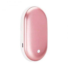 Warm And Cozy Portable Hand Warmer And Power Bank - Color: ROSE PINK