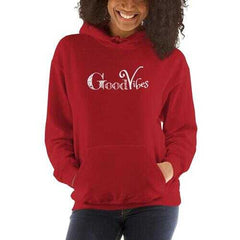 GOOD VIBES Womens Classic Hoodie