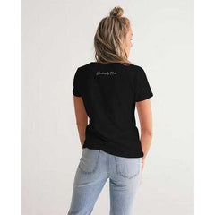 Wonderfully Made Graphic Style Womens V-Neck Tee