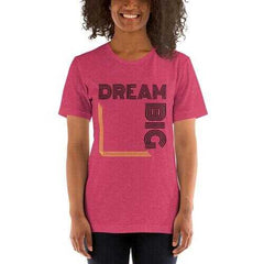 DREAM BIG Short-Sleeve Tee - White and Black