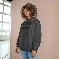 Womens Hoodies, Woman of Faith Graphic Style Hooded Shirt