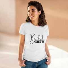 Womens T-Shirts, Bridal Crew Heavy Cotton Tee