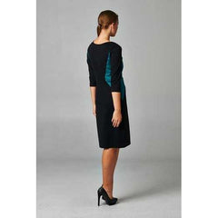 Women's Ponte Colorblock Sheath Dress