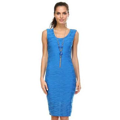 Women's Textured Knit Tank Dress