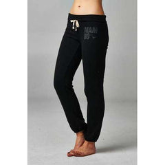 Women's Fold-over Waistband French Terry Screened Sweatpants