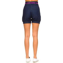 Women's Denim Blouson Shorts