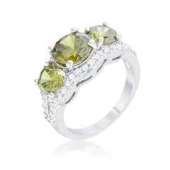 Olive Classic Trio Ring